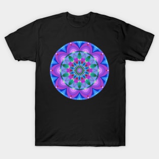 Luminous Cactii Mandala T-Shirt